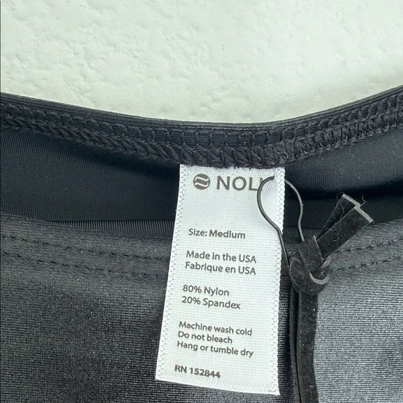 Noli Black Long Sleeve bolero top - Picture 2 of 6